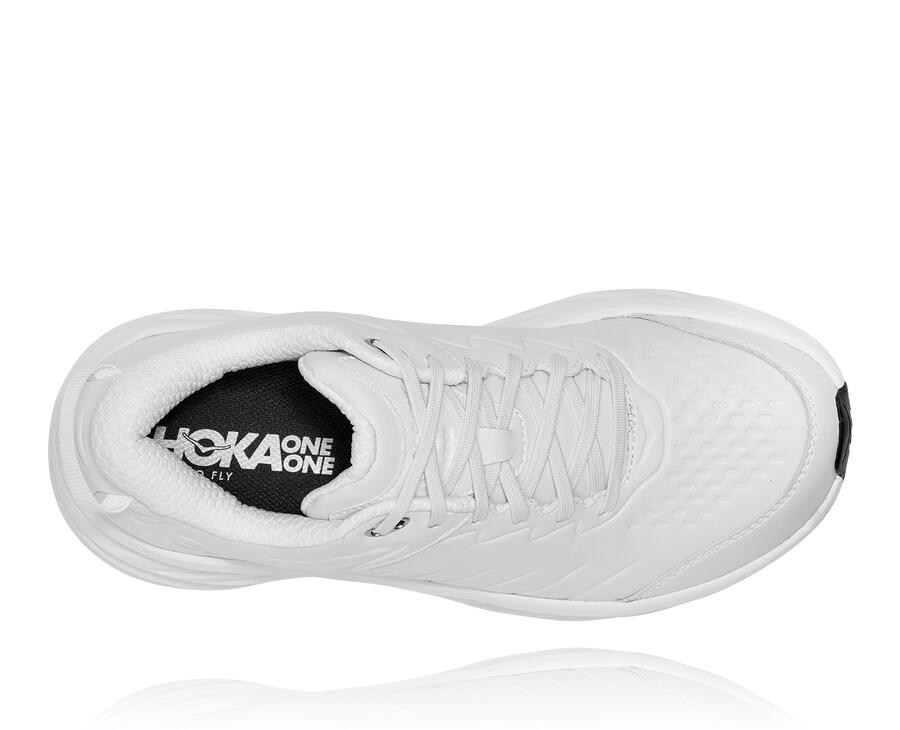 Hoka One One Bondi Sr Löparskor Herr - Vita - KNDIY-8476